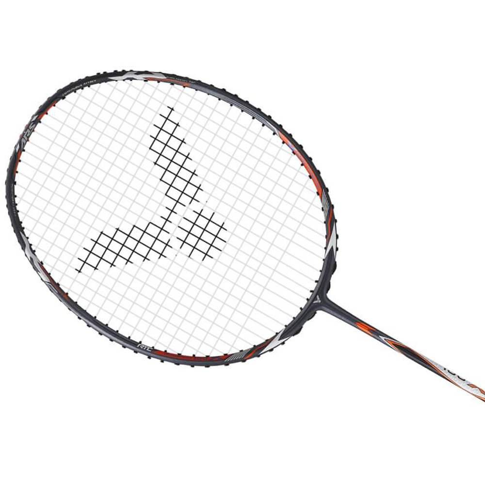 Victor Auraspeed 100X badminton racket in grey