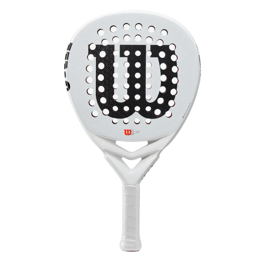 Wilson Bela LT V2.5 padel racket with teardrop shape and carbon face