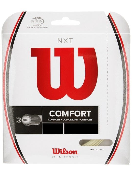 Wilson NXT tennis string set in natural colour