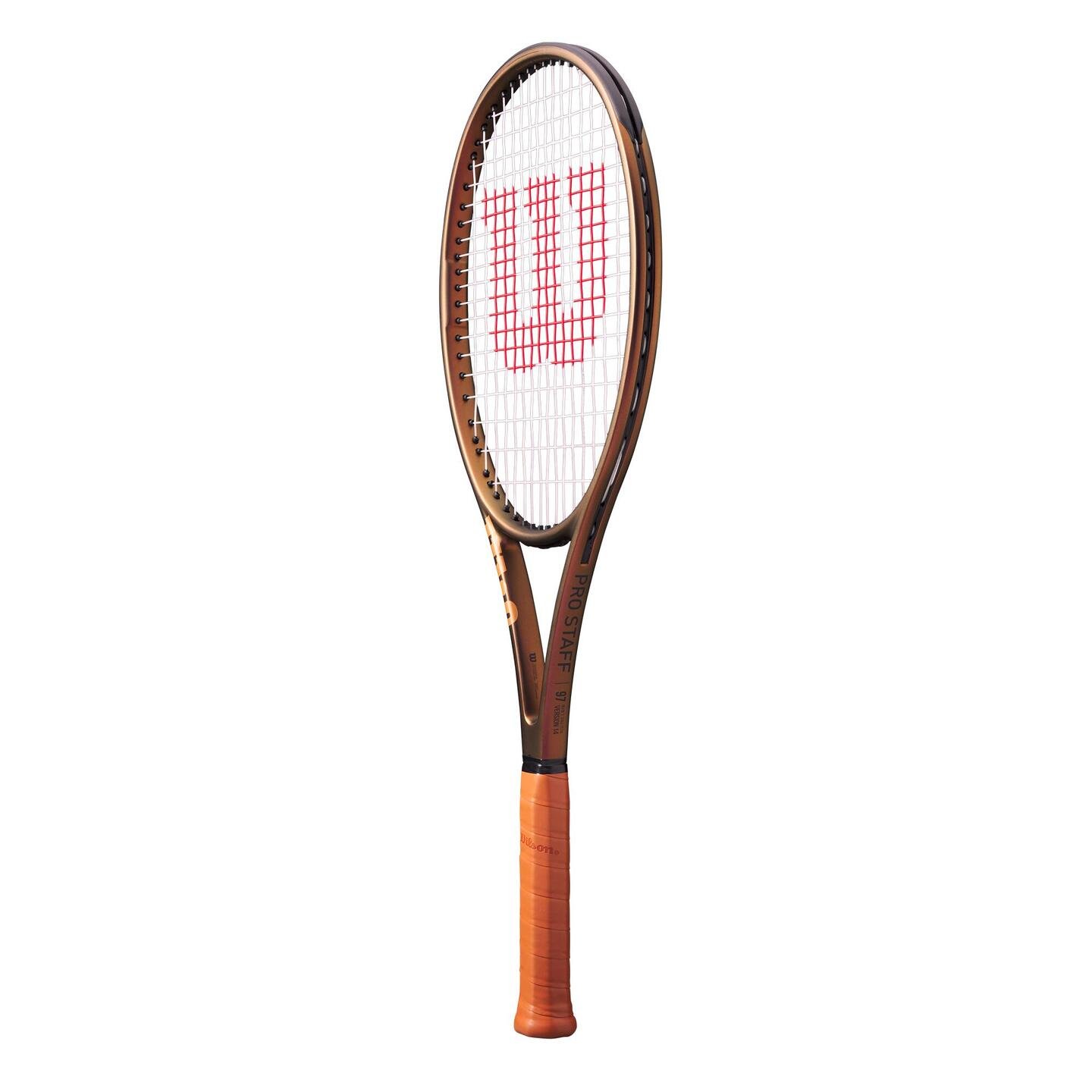 Wilson Pro Staff 97 v14 tennis racket in copper iridescent finish