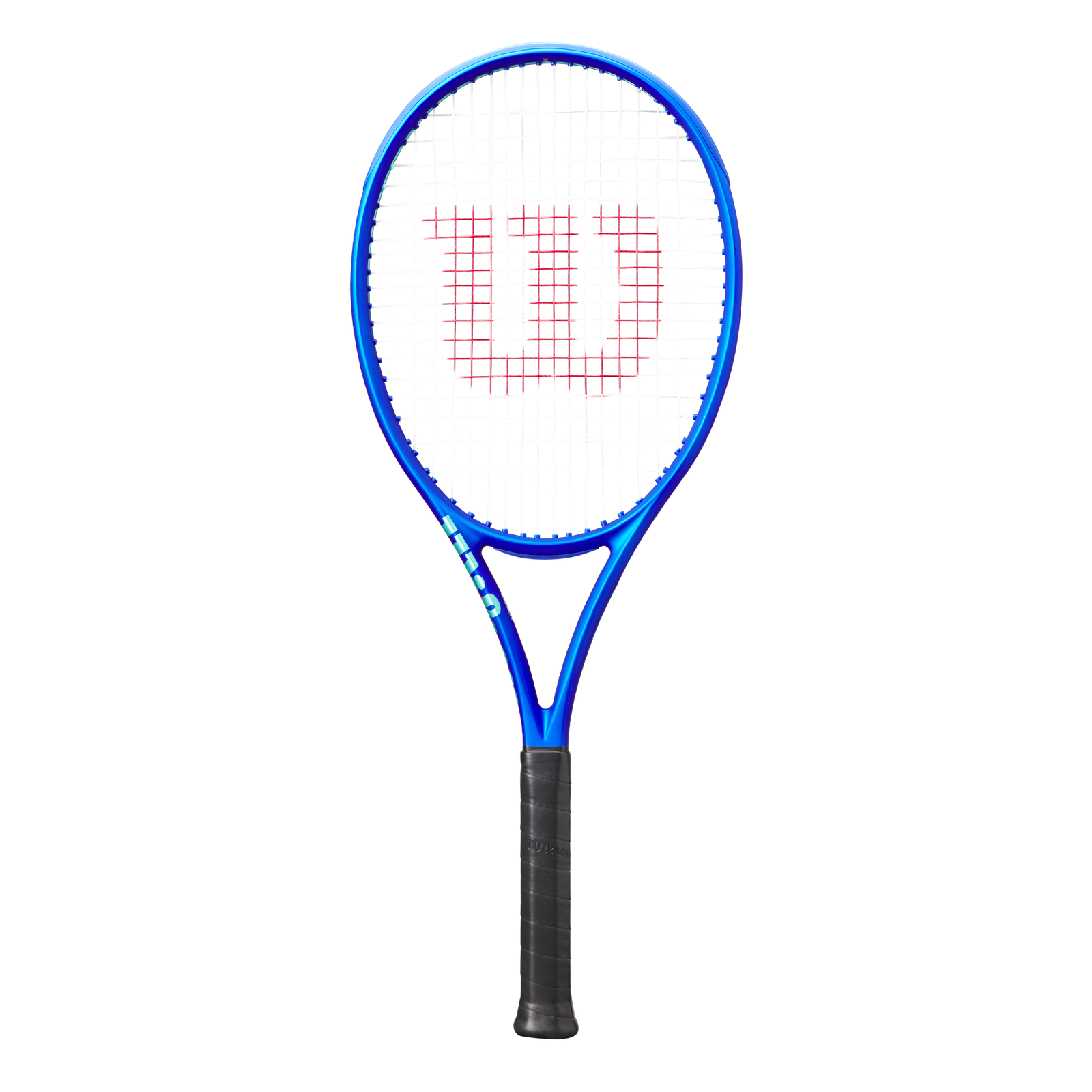 Wilson Ultra 100L v5 tennis racket in electric indigo blue