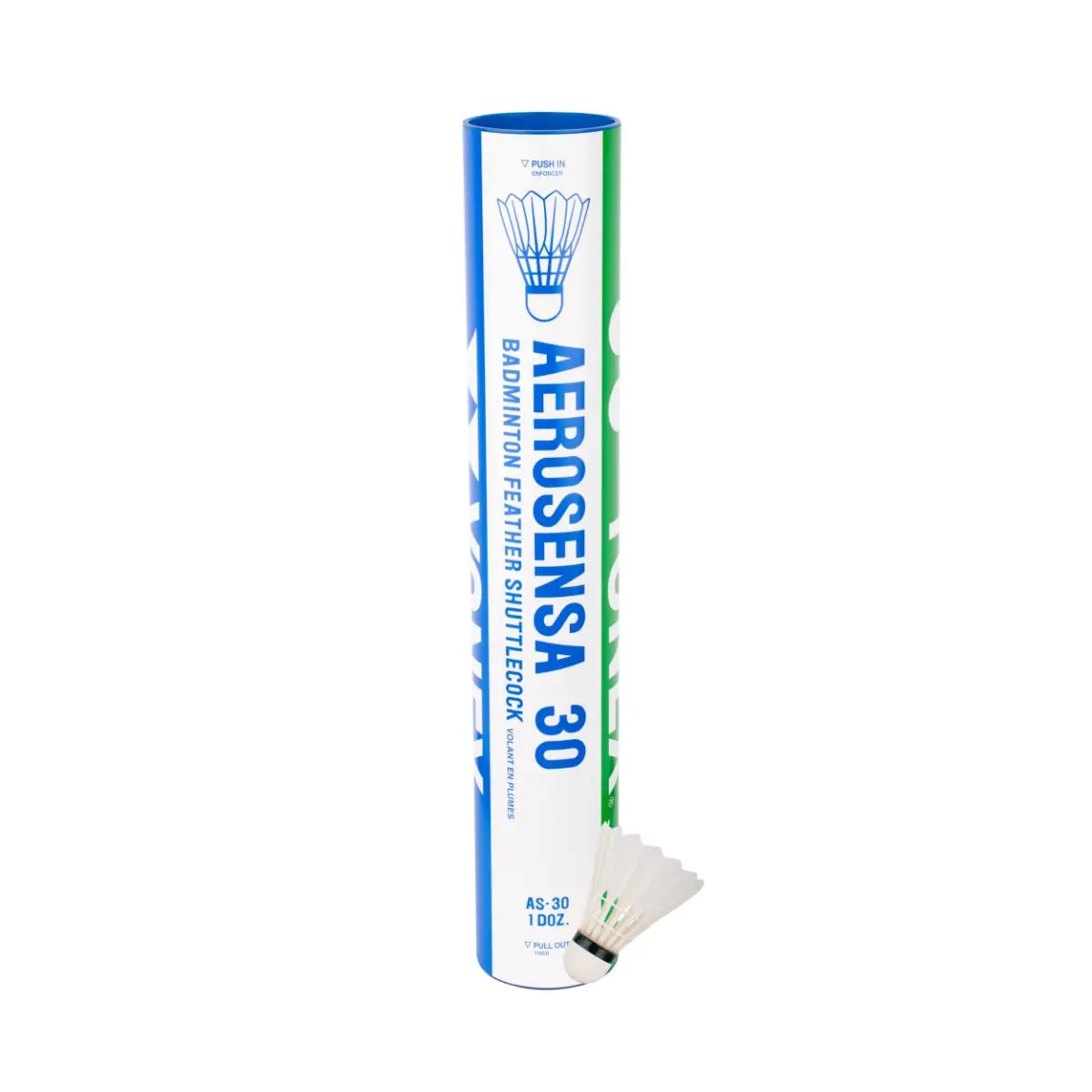 Yonex Aerosensa 30 goose feather shuttlecocks for club and local tournament play