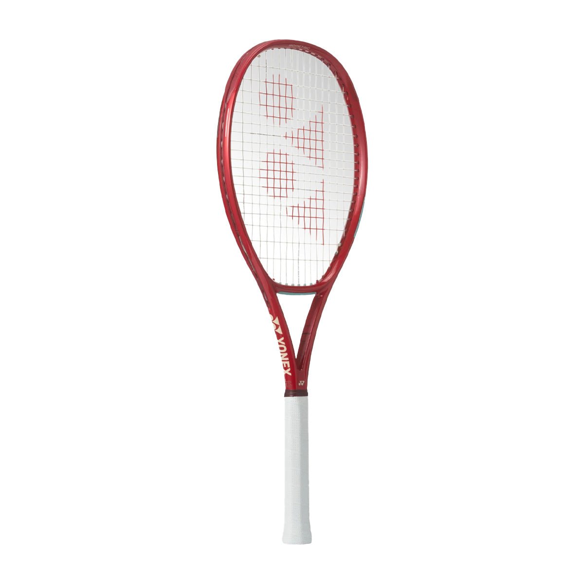 Yonex VCORE 100 tennis racket in scarlet red